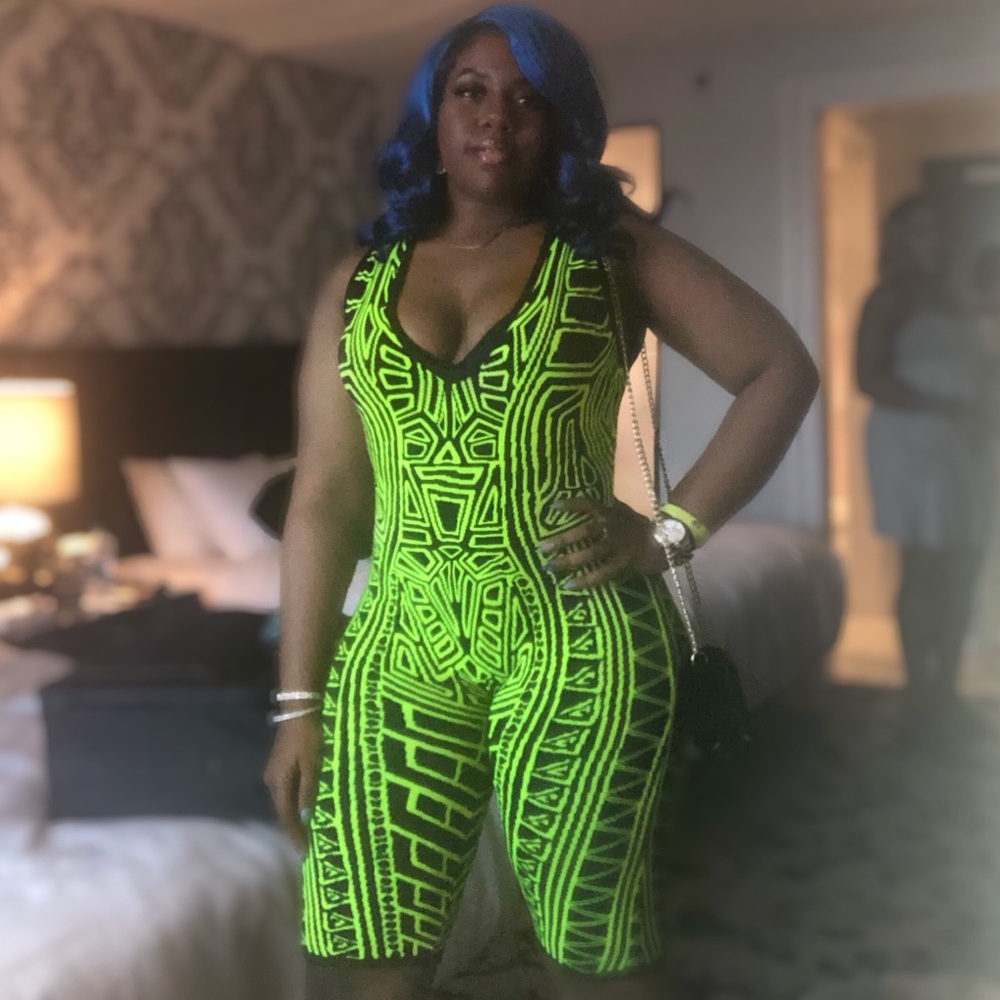 Geometric jumpsuit